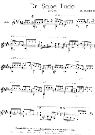 Dilermando reis -_partituras