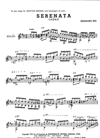 Dilermando reis -_partituras