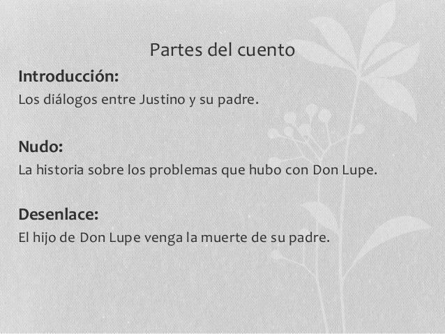 Elementos Contextuales E Intertextuales Del Cuento Diles Que No Me M