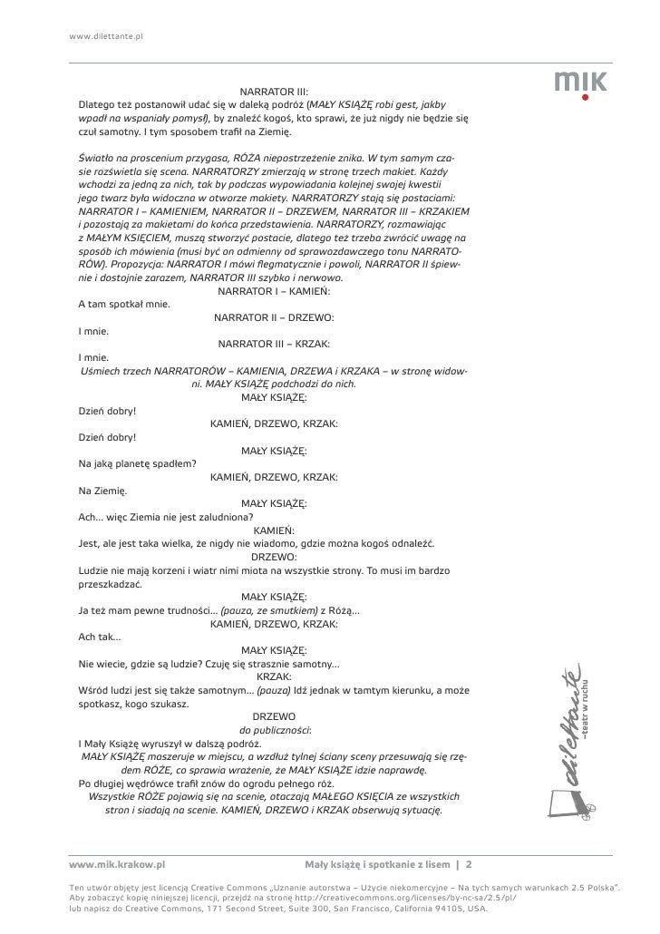 Mały Książę I Spotkanie Z Lisem