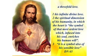 Dilexit nos - Pope Francis, on the love of the heart of Jesus.pptx