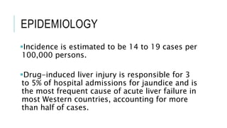 Overview of Drug induced liver injury EASL 2019 guidelines | PPTX