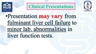 drug induced liver injury for undergraduates | PPTX