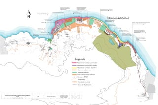 República Dominicana
                                                                                                                                                                                                                40




                                                                                              80
                                                                                                                                                                                                                                                                                                                                                                                                                                              Subtemas
                                                     160




                                                                                  120
                                                                                                                                                                                                                80


                                                                                                                                                                                        •Despejar las áreas urbanas                                          Primera línea luego del retiro
                                                                                                                                                                                                                                                                                                                      Jamao al Norte
                                                                                                                                                                                        destinadas a residentes loca-                                        de los 60 mts. destinada al
                                                                                                                                                                                                       120
                                                                                                                                                                                         les de lo turistico.                                                uso turístico (comercial).                                       Revalorización de la costa a traves del
                                                                            160
                                                                                                                                                                                                                                                                                                                              boulevard mostrando datos historicos.

                                                                      200
                                                                                                                       200                                                                                                              160     Mercado (frutas, vegetales)
                                                                                                                                                Implementar complejos turisticos                                160

                                                                            Primera línea de alojamiento de                                                                                                                                     suplemento turistico
                                                                            4 niveles y con mínimo de 5 estrellas
                                                                            240




                                                      N    280



                                                                                                                                                40
                                                                                                                                                                                                                 240




                                                                                                                                                                                                                      280                                                                                                                           Océano Atlántico
                                                                                                                  Parque (area recreativa)
                                                                                              280
                                                                                                                  para sector El Batey                                                                                                                                                                                                       Reubicación áreas utilizadas
                                                                                                                                                                                                                                                                                                                                             en zonas protegidas
                                                                                                             160
                                                                                                     Ciclo vías                                 80
                                                                                                                                                                                              240                                                                                                                                                                                                                                        Boulevard / Mirador que muestre la historia de cada uno
                                                                                                                                                                                                                                                                                                                                                                                                                                         de los deportes que se practican en la zona.


                                                                                                                                                                                                                                                                                                                                                                                                                                              Se va a usar este ti
                                                                                                                                                                                                                                                                                                                                                      Restauración de
                                                                                                                                                                                                                                                                                                                                                      estructuras urbanas
                                                                                                                                                160
                                                                                                                                         120
                                                                                                                                                             120
                                                                                                                                                                    160




                                                                                                                                                                                                                                                                                                                                                                                                                                              tamaño 10. Si van a
                                                                              Restauración de                                             200                                                                                                                                                                                                                                 Área de reubicación
                                                                              estructuras urbanas
                                                                                                                                                                                                                                                                                                                                                                                            Ubicación de alojamientos

         Escala Gráfica
                                                                                                                                                                                                                                                                                                                                                                                                                                               •Retranqueo en toda edificación
                                                                                                                                                                                                                                                                                                                                                                                            con enfoque deportivos.
                                                                                                                                                                                                                                                                                                                                                                                                                                                en las vías principales, ciclo vías,


                                                                                                                                                                                                                                                                                                                                                                                                                                              subtema ponen al le
                                                                                                    Alojamiento Turistico                                                                                                                                                                           40                                                                                                                                         boulevard turístico.
1km            0              1km              2km                                                  3 Estrellas Minimo
                                                                                                                                                                                                                                                                                                                                                                                                          Restablecer la entrada del
                                                           Parque / Club                                                                                          240                                                                                                                                                                                                                                     Choco con carácter turístico
                                                           que promueva el turismo
                                                                                                                                                                                                                                                                                                                                                                                                          ambiental.
                                                           maritimo en Sosua.

                                                                                                                                                                  280
                                                                                                                                                                                                                                                                                                                                                                                                                                                     Primera línea de alojamiento
                                                                                                                                                                                                                                                                                                                                                                                                                                                     de 4 niveles y con mínimo de
                                                                                                                                                                                                                                                                                                                                                                                                                                                     4 estrellas


LEYENDA
                                                                                                                                                                                                                                                                                               80



                                                                                                                                                                            320




     De este tamaño serán los cuadros
                                                                 40
                                                                                                                                                                                 360




     para los colores. En caso que sean
                                                                                                                                                                                        400

                                                                      80


                                                                                                                                                                                                                                                                                              120


     iconos que sea un tamaño moderado.                                                                                                                                                                                                                                                       160

                    80


                                                                                                                                                                                                    440                                                                                        200
                                                                                                                                                                                  440




                                             120                                                                                                                                              480
                                                                                                                                                                                                                                                      Leyenda
                                                           120
                                                                                                                                                                                                                                                                                                    240

                                                                                                                                                                                                                                                              Alojamiento turítico 2,3,4 niveles
                                                                                                                                                                          480




                                                                 120                                                                                                                                                                                          Alojamiento turístico 4,5 niveles
                                                                                                                                                                                                                                                                                                                                                                                                                        40


                                                                 160                                                                                                                                                                                           Alojamiento turístico deportivo            280
                                                                                                                                                                                                                                                                                                                                                                                                                   80

                                                                                                                                                                                                                                                                                                                                                                                                             120



                                                                                                                                                                                                                                                                Alojamiento Cabarete
                                                                                                                                                                                                                                                                                                                                                                                                    160



                                                                                                                                                                                                    520
                                                                                                                                                                                                                                                                                                                                                                        240
                                                                                                                                                                                                                                                                Espacios públicos
                           Montellano                                                                                                                                                                                                         320
                                                                                                                                                                                                                                                                                      Sosua
                                                                                                                                                                                                                                                              Áreas conservacion natural
                                                                                                                                                                                                                                                                                                                320


                                                                                                                                   200                                                                    560
                                                                                                                                                                                                                                                               Carretera MITUR

                                                                                                                               240
                                                                                                                                                                                                                                                                Curva Nivel
                                                                                                                                                                                                                                                                  320



                                                                                                                                                                                                                                                     320                320

                                                                                                                                                                                                                                                                Espacios a mantener


                                                                                                                                                                                                                                                                                                                                                                                                                                                                                         Gaspa
                                                                                                                                                                                                                                                       360
                                                                                                                             280
                                                                                                                                                            280
                                                                                                                                                                                                                                                                 Curva de Nivel Limite



                                                                                                                                                                                                                                                                                                                                                                                                                                                                                        Hernánd
                                                                                                                                                                                280

                                                                                        200


                                                                                                                                                      280




                                                                                                                                                                                                                                                                                                                        120

                                                                                                                                   280                                                                                                                                         160


      Pontificia Universidad Catolica Madre y Maestra                                                                                                                                  Propuesta de Proyecto                      240
                                                                                                                                                                                                                                         Dilia Lahoz     08-6851
                                                                             D.8
                                                                                                                                                                                                                                                                                               120
                           CSTA                                                                                          Prof. Arq. Oliver Olivo B.
                                                                                                                                                  280
                                                                                                                                                                                       Zonificacion de Areas
                                                                                                                                                                                                                                         Katherine Fabal 08-7153
                                                                                                                              240
                                                                                                                                                                                         SOSUA - CABARETE
                   ESCUELA DE ARQUITECTURA                                                                                                                                                                                  280
                                                                                                                                                                                                                                                     280

                                                                                                     160                                                                                                                                                                        240

                                                                                                     120


                                                                                                                                                                                                                                        160
 