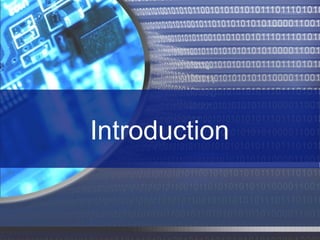 Introduction

 