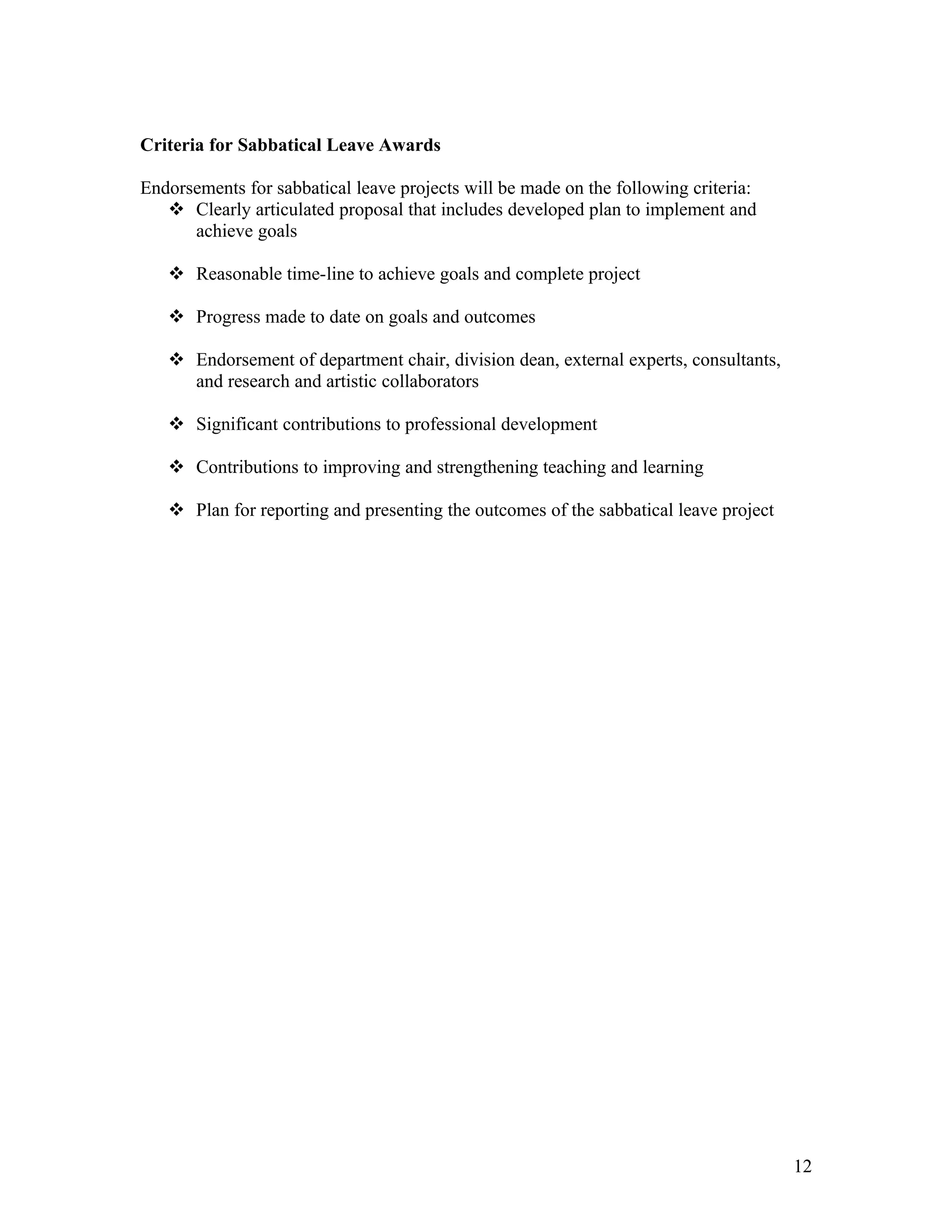 Dillard University CTLAT Sabbatical Application Feb15, 2012