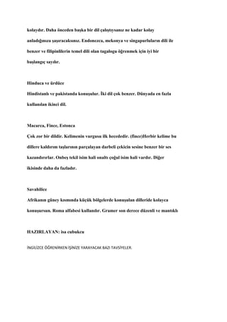 Dil Nasil öğRenilir