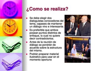 Diálogo o debate público