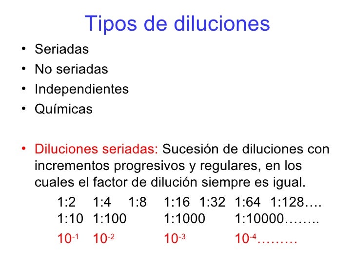 Diluciones Y Soluciones