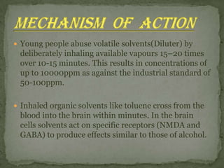 Diluter addiction | PPTX