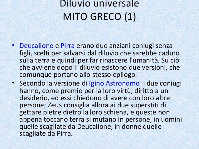 Diluvio universale