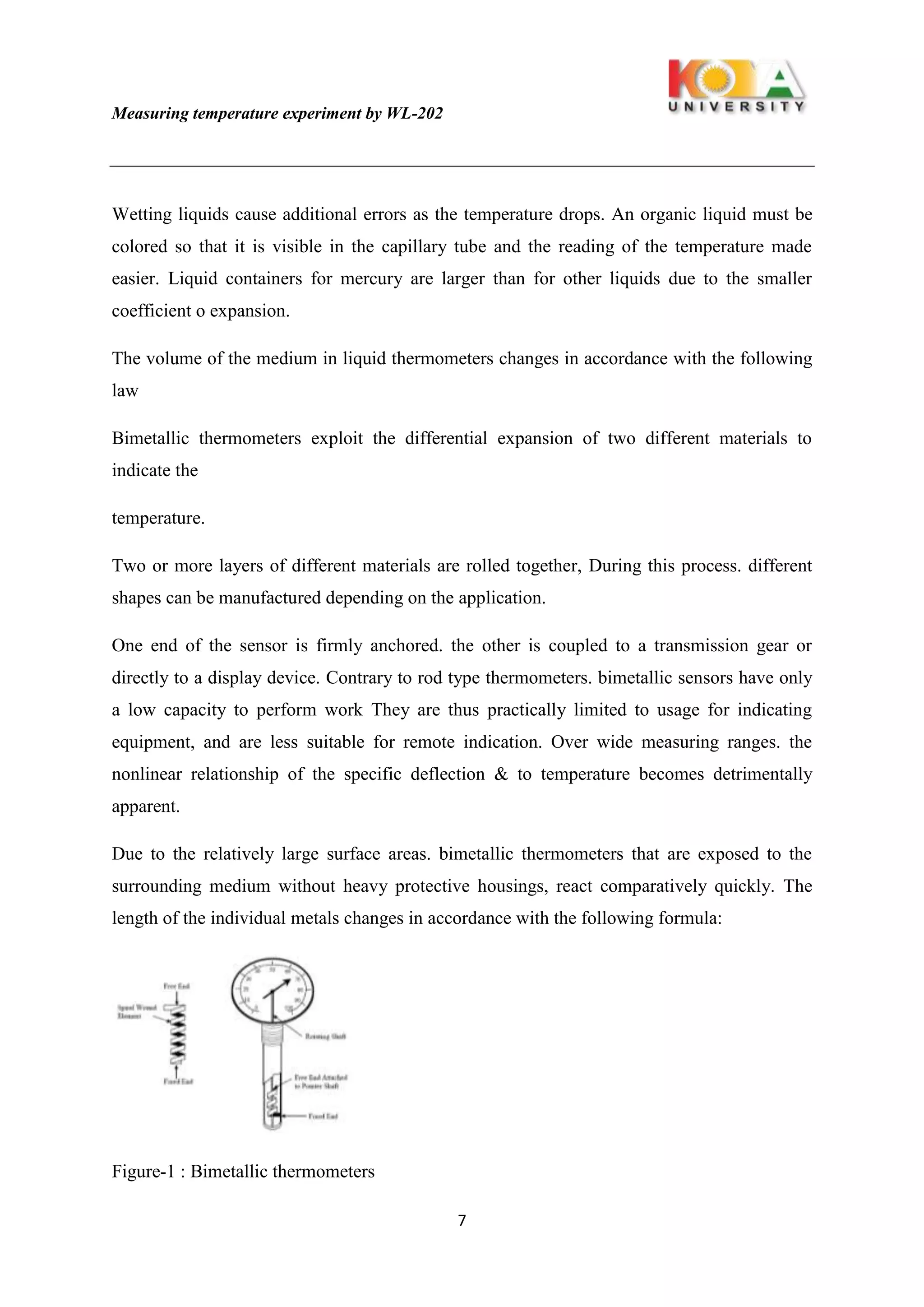 temperature measurement | PDF