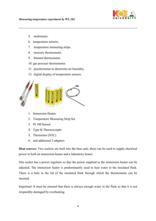 temperature measurement | PDF