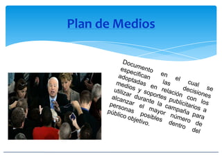 Plan de Medios
 