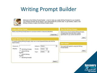 Writing Prompt Builder
