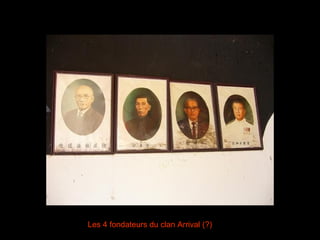 Les 4 fondateurs du clan Arrival (?) 