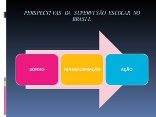 PERSPECTIVAS DA SUPERVISÃO ESCOLAR NO BRASIL 