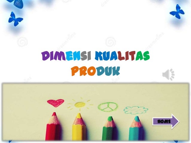 Dimensi kualitas produk