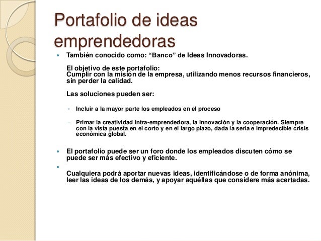 Portafolio De Ideas Emprendedoras Caricatura 20
