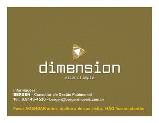 Informações:
BERGEN – Consultor de Gestão Patrimonial
Tel: 9.9143-4536 – bergen@bergenimoveis.com.br
Favor AGENDAR antes dia/hora de sua visita, NÃO fico no plantão
 