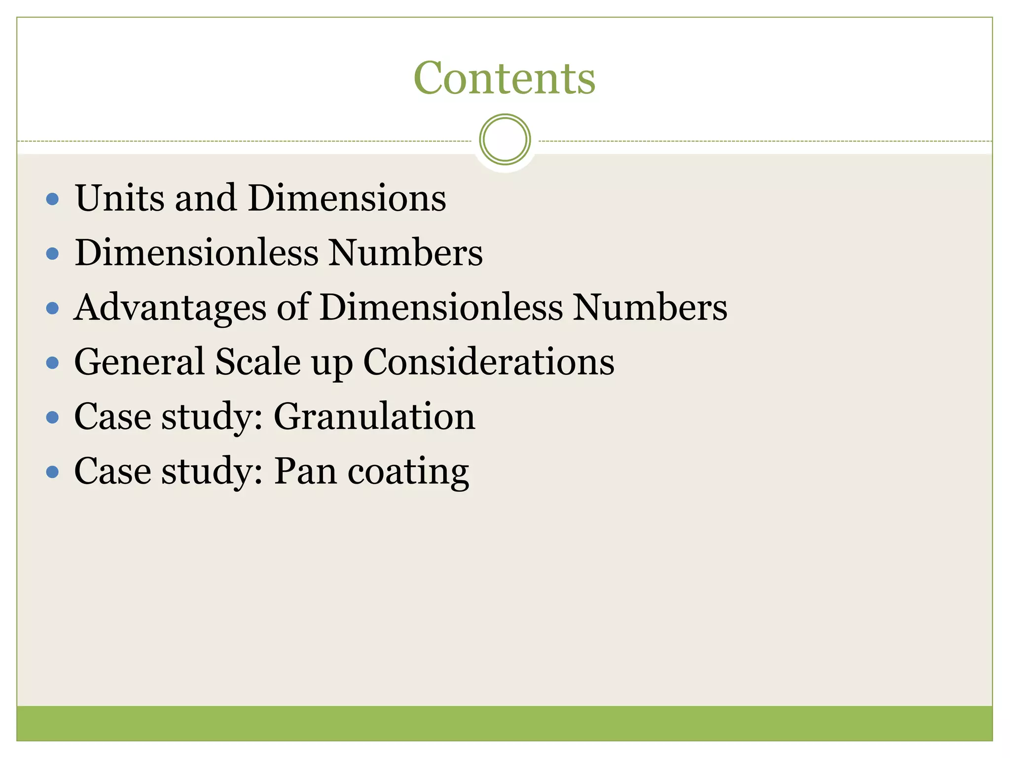 Dimensional analysis | PPTX