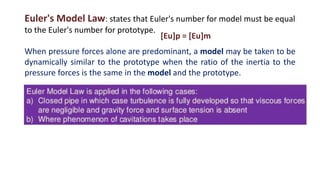 Dimensional analysis Similarity laws Model laws | PPTX