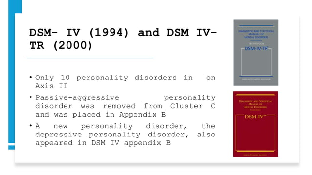 Dimensional approach to personality disorders.pptx | Mental Health ...