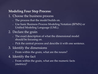 Dimensional data modeling | PPTX
