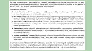 Dimensionality Reduction Techniques in Machine Learning | PDF