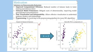 Dimensionality Reduction Techniques in Machine Learning | PDF