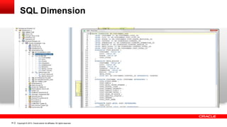 Dimensional modeling in oracle sql developer | PPTX