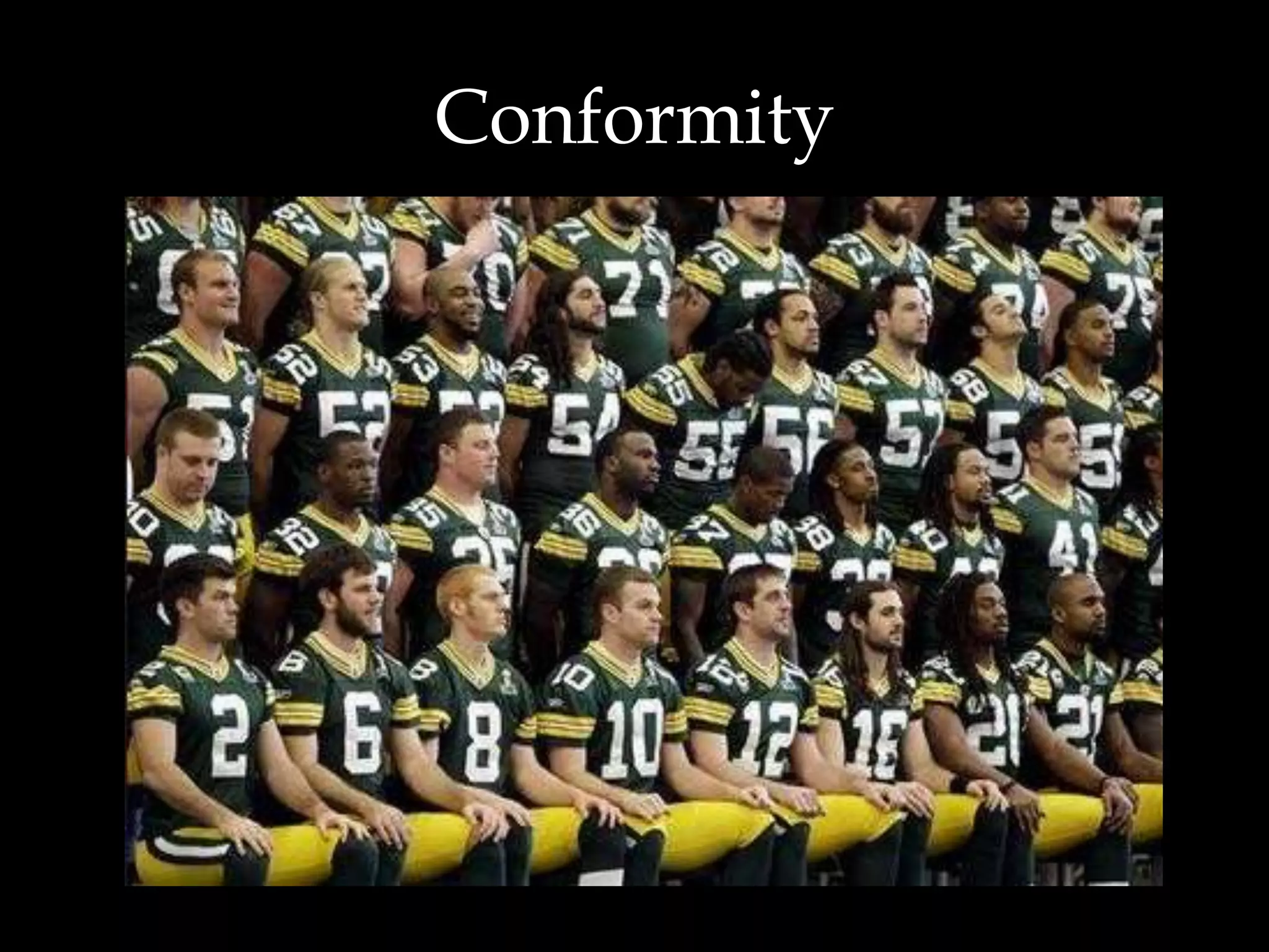 Conformity
 