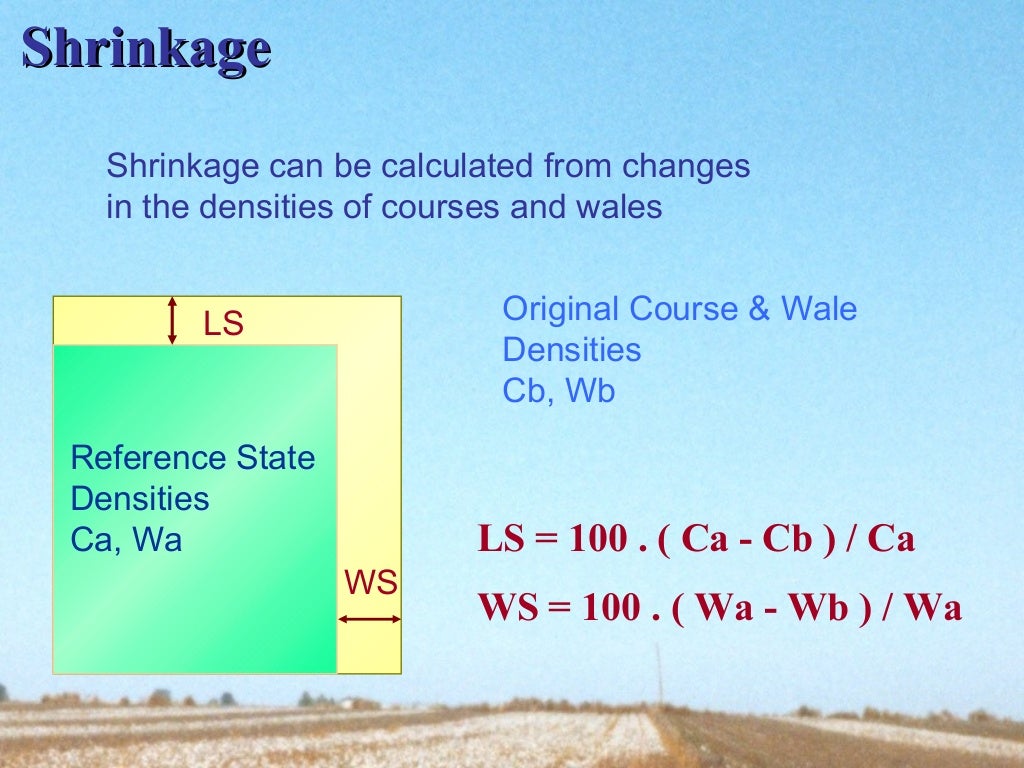 Dimensional stability