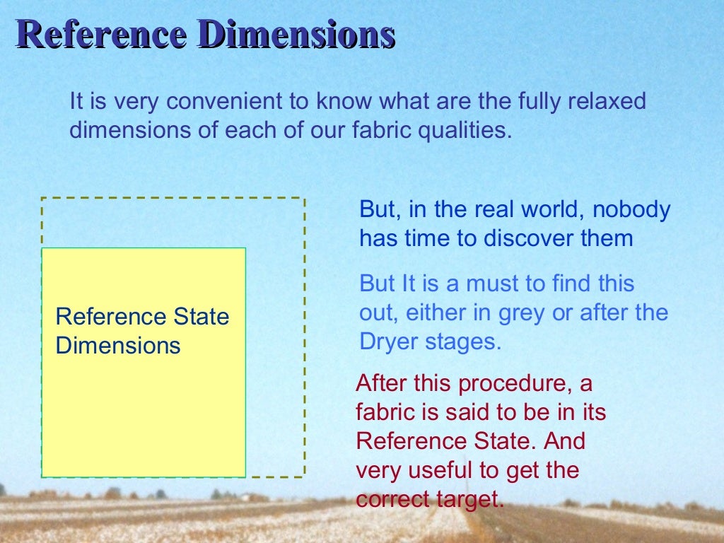 Dimensional stability