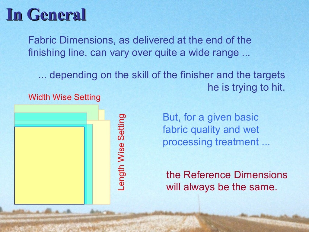 Dimensional stability