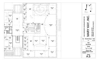 Dimensioned Floor Plan   B