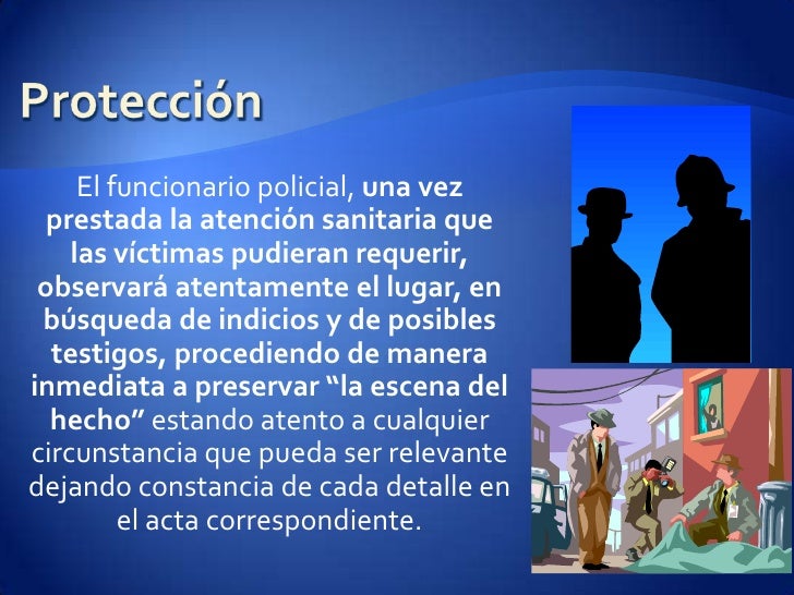 Dimensiones Del Lugar De Los Hechos