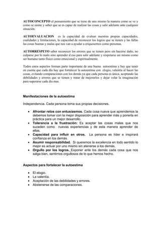 conceptualizacion personalidad