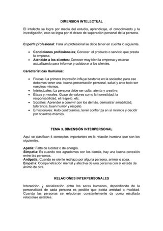 conceptualizacion personalidad