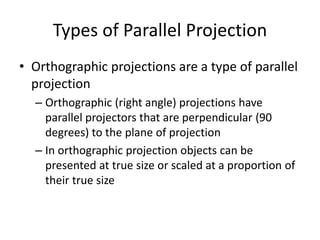 Parallel Projection Example Dimensioning | PPTX