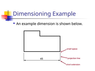 Dimension Example Matriculation DimensioningandTolerancingProject - dimensioning and tolerancing.ppt