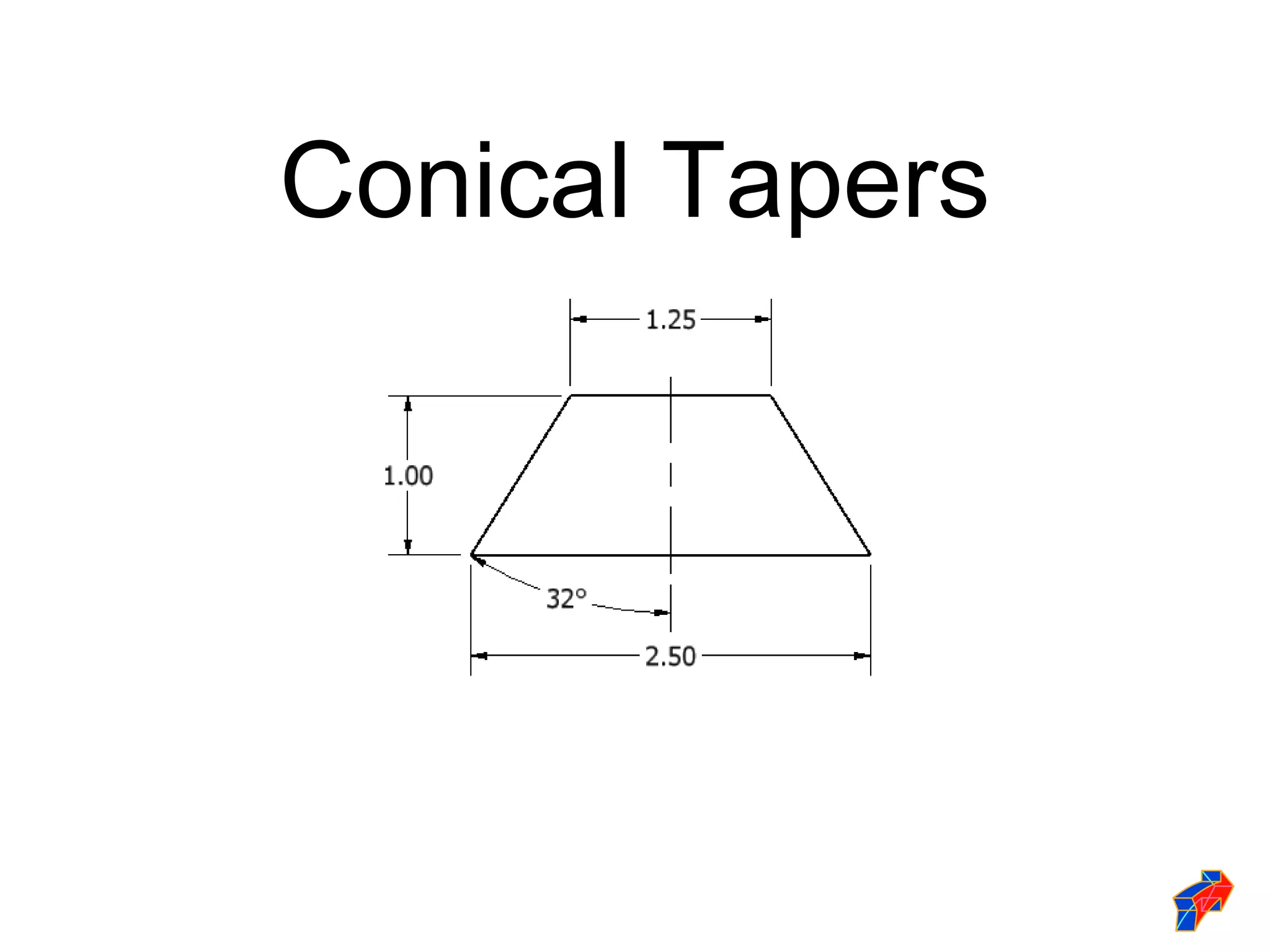 Conical Tapers
 