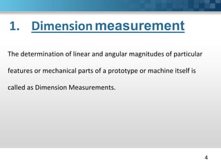 Dimension measurement | PDF