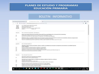 BOLETIN INFORMATIVO
 