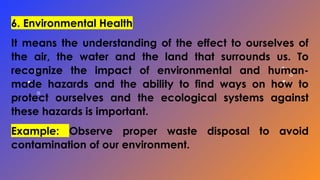 Environmental Intellectual Dimensions of Holistic Health (physical, mental or intellectual ...