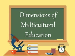 Dimensions of
Multicultural
Education
 