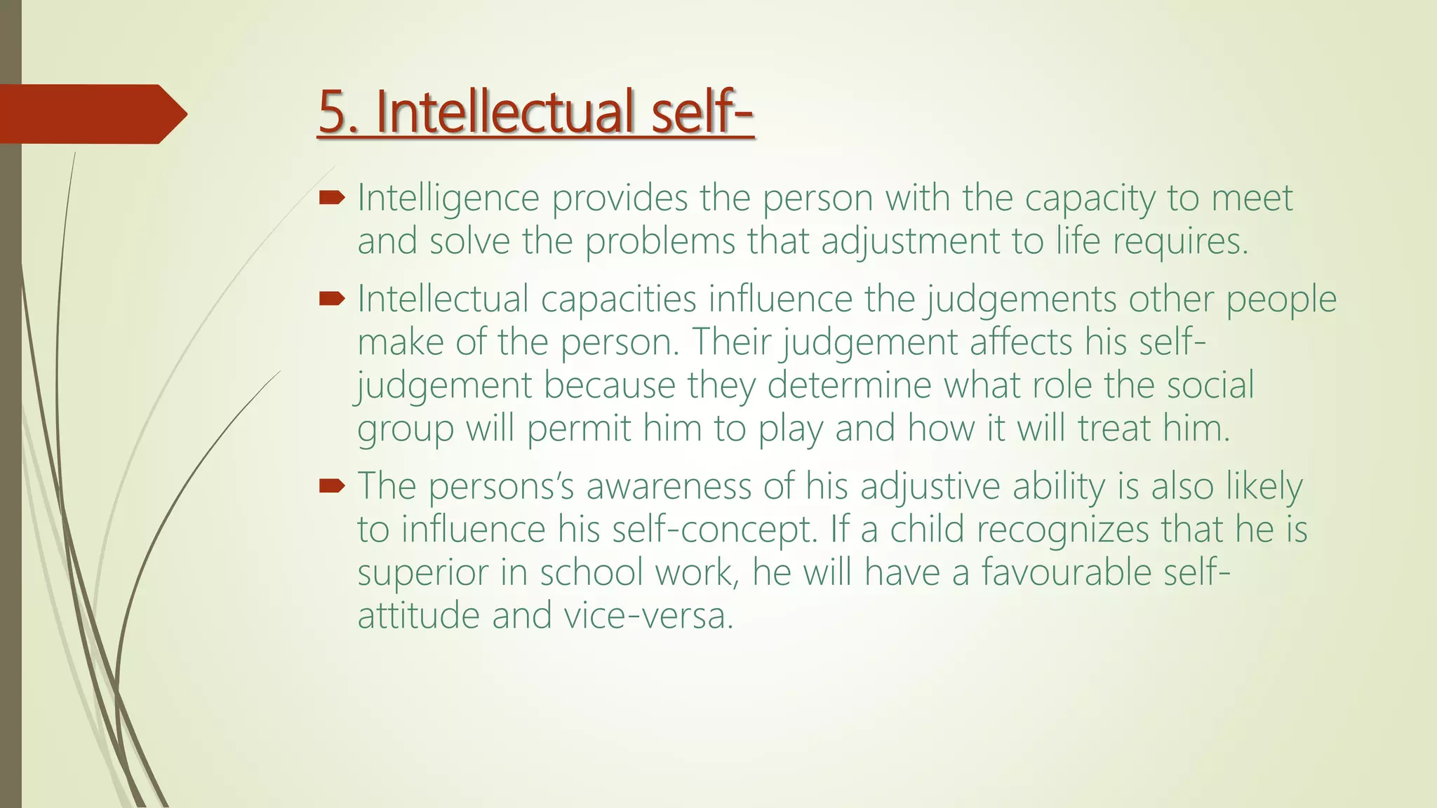 Dimensions of self concept | PPTX