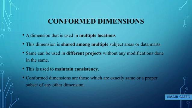 Dimensional model | | Fact Tables | | Types | PPT