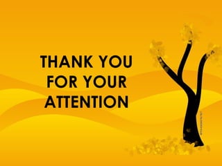 THANK YOU FOR YOUR ATTENTION 