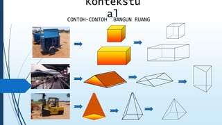 Kontekstu 
al 
CONTOH-CONTOH BANGUN RUANG 
 
